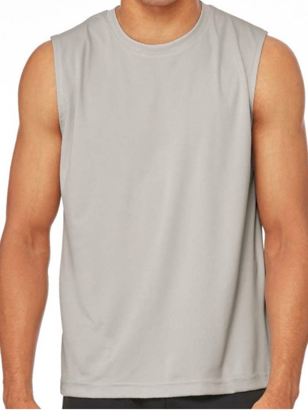 Alo Yoga Idol Tank Men's Large
Titanium Performance Stretch
Gym Fitness Muscle